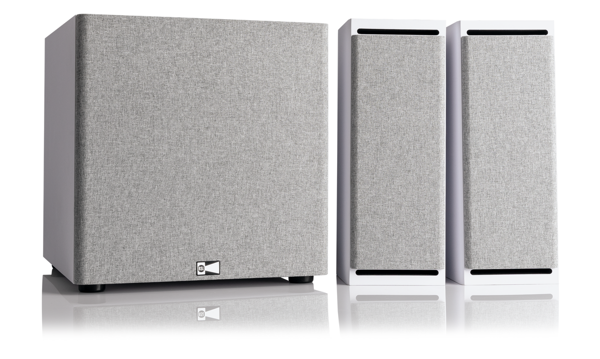 10E CG23M 2.1 STEREO SYSTEM - WHITE