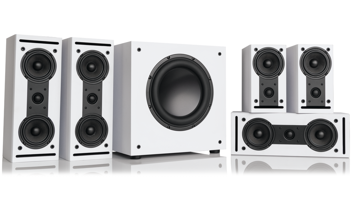 10E CG23M 5.1 HOME THEATER SYSTEM - WHITE