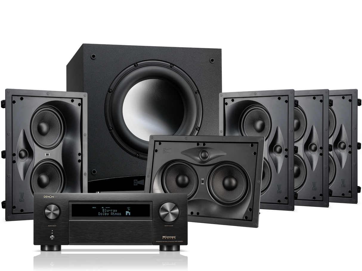 10S MKII W25E 5.1 w/ DENON X6800H - CLOSEOUT!