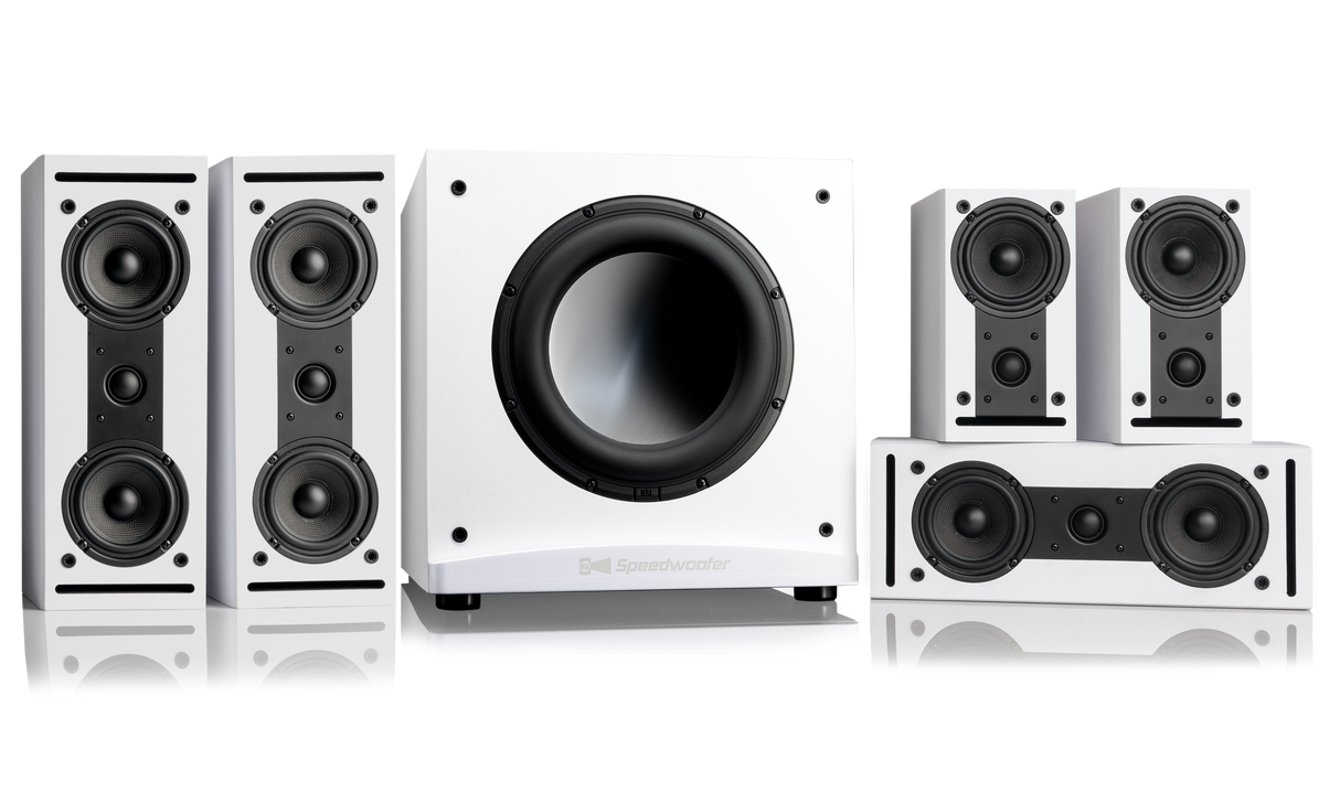 10S MKII CG23M 5.1 HOME THEATER SYSTEM - WHITE