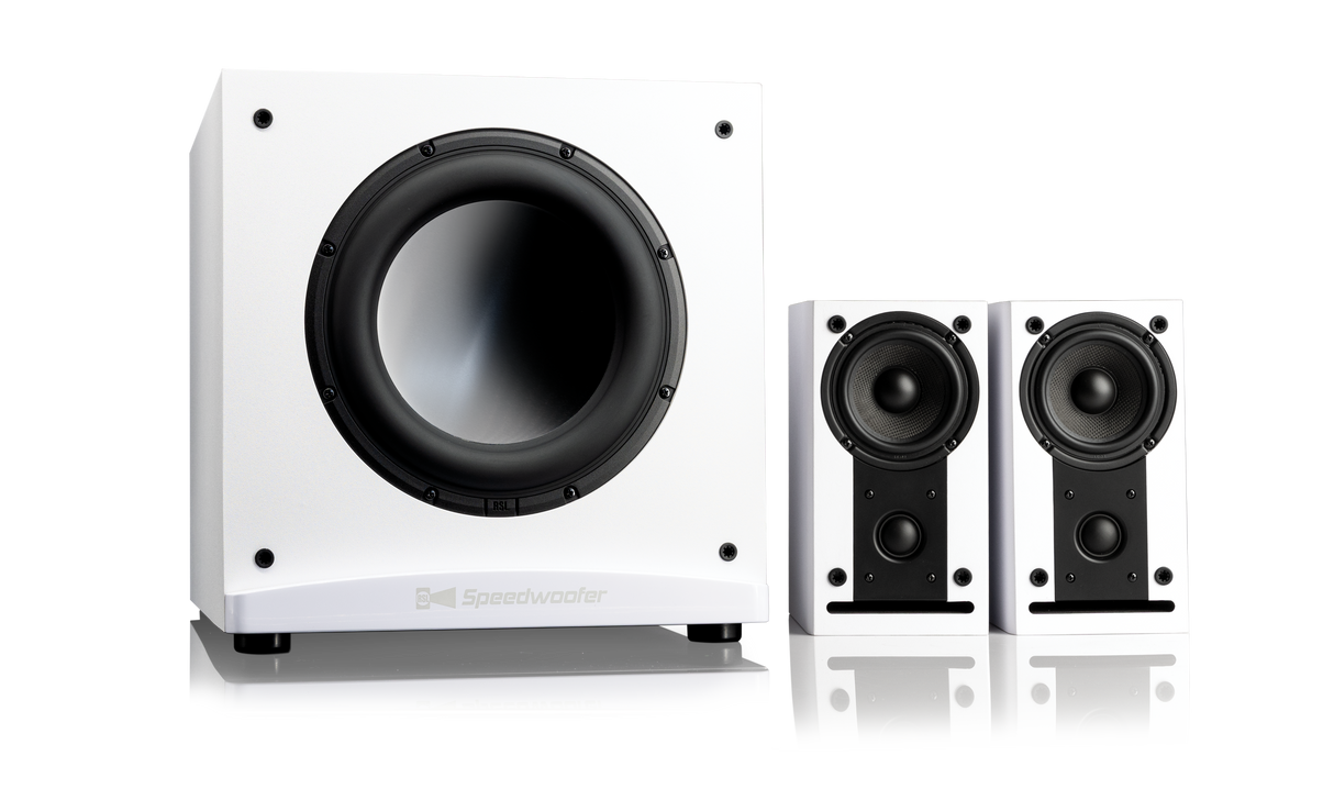 10S MKII CG3M 2.1 STEREO SYSTEM - WHITE
