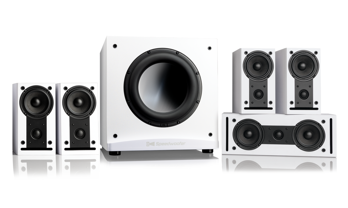 10S MKII CG3M 5.1 HOME THEATER SYSTEM - WHITE