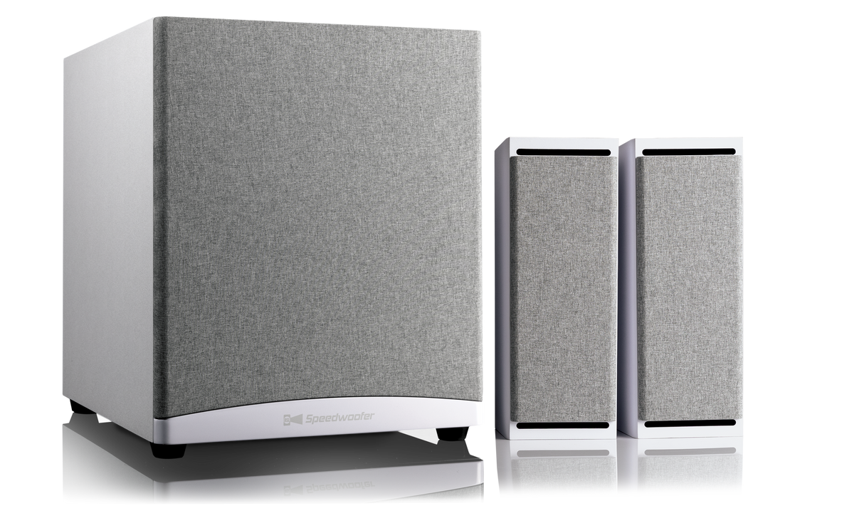 12S CG23M 2.1 STEREO SYSTEM - WHITE