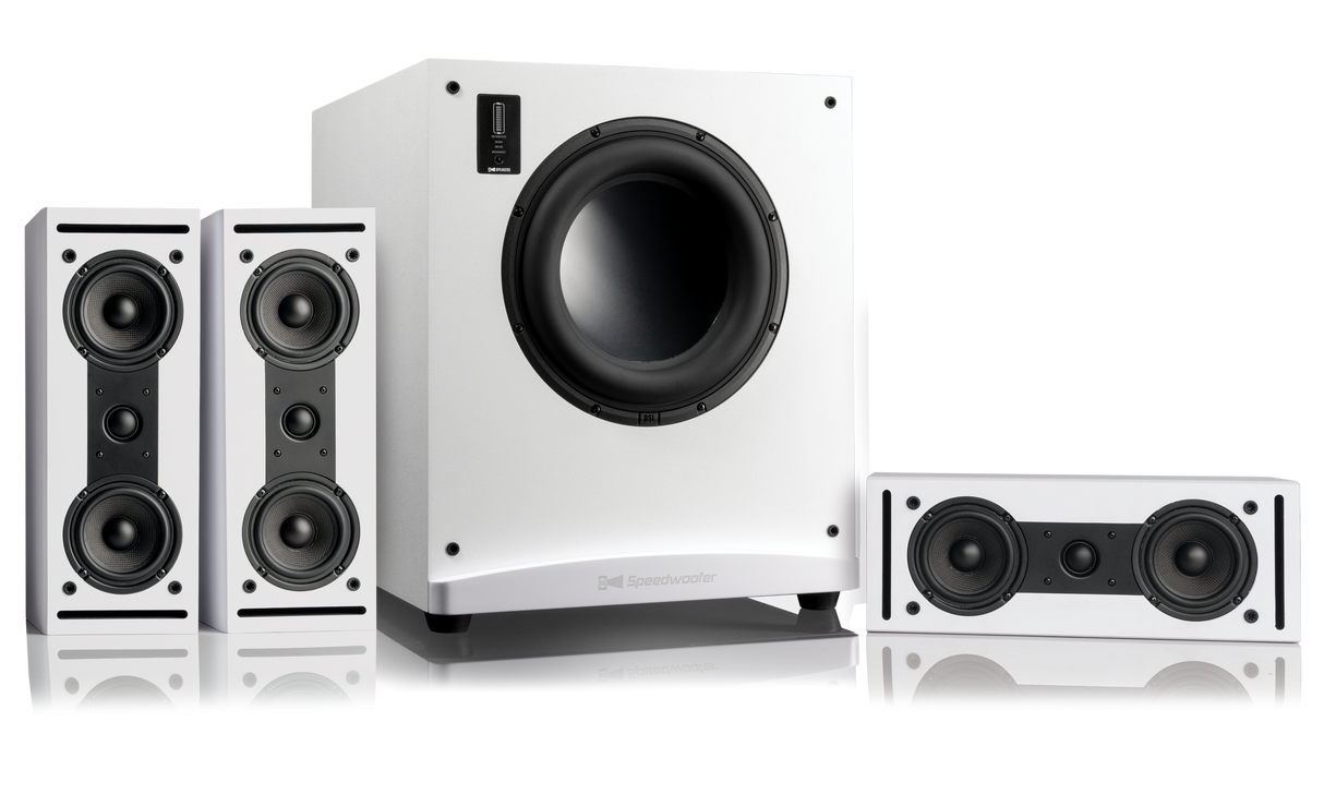 12S CG23M 3.1 HOME THEATER SYSTEM - WHITE