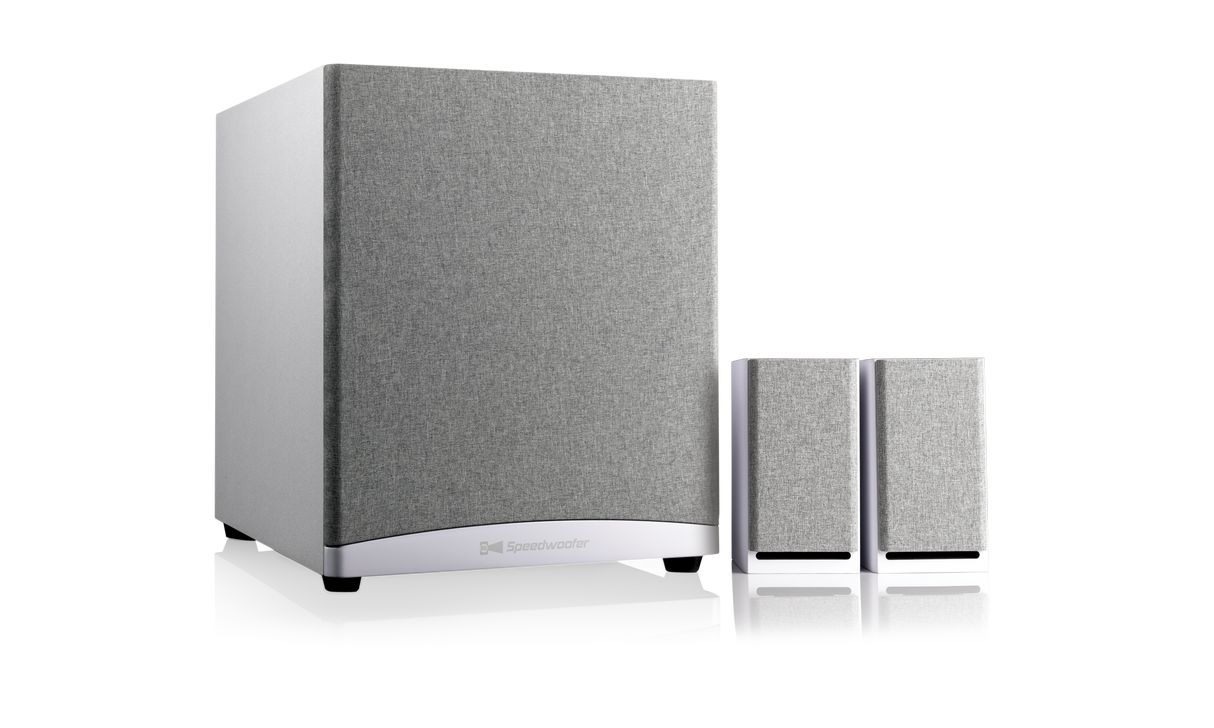 12S CG3M 2.1 STEREO SYSTEM - WHITE