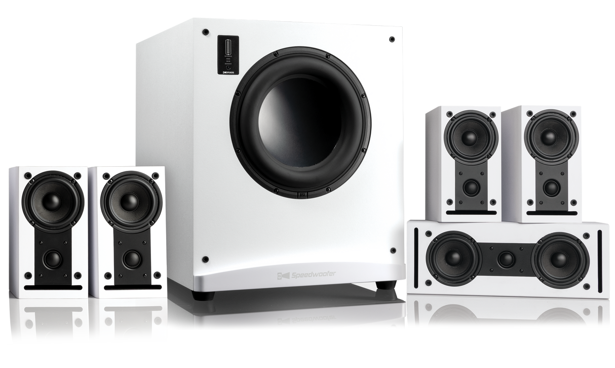 12S CG3M 5.1 HOME THEATER SYSTEM - WHITE