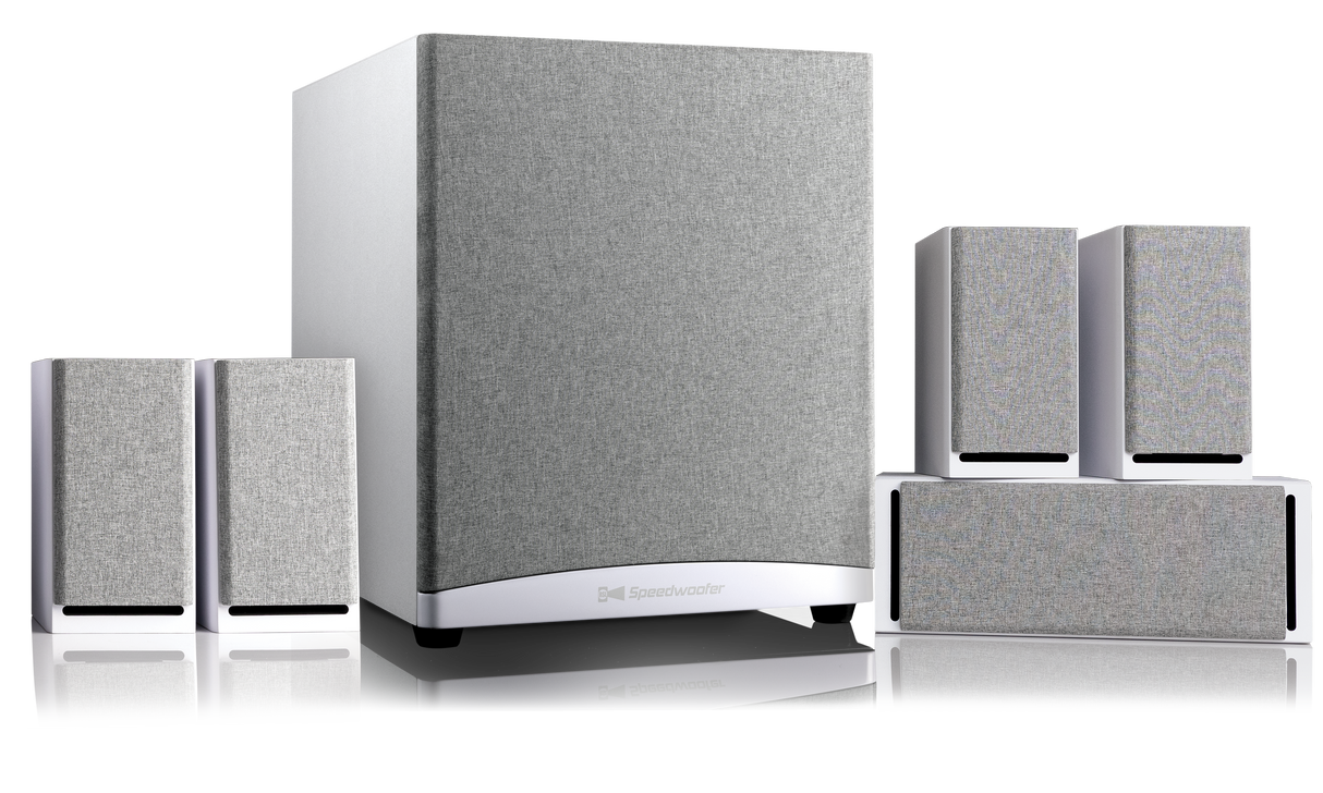 12S CG3M 5.1 HOME THEATER SYSTEM - WHITE