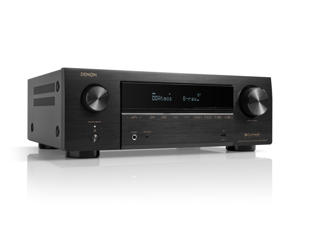 Denon AVR-X1800H (7.2 Ch. 80W 8K)