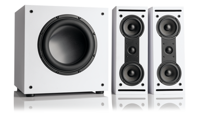 10E CG23M 2.1 STEREO SYSTEM - WHITE