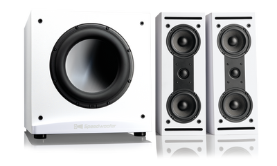 10S MKII CG23M 2.1 STEREO SYSTEM - WHITE