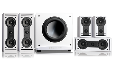 10S MKII CG23M 5.1 HOME THEATER SYSTEM - WHITE
