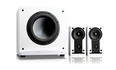10S MKII CG3M 2.1 STEREO SYSTEM - WHITE