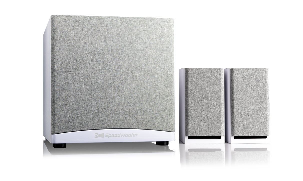 10S MKII CG3M 2.1 STEREO SYSTEM - WHITE