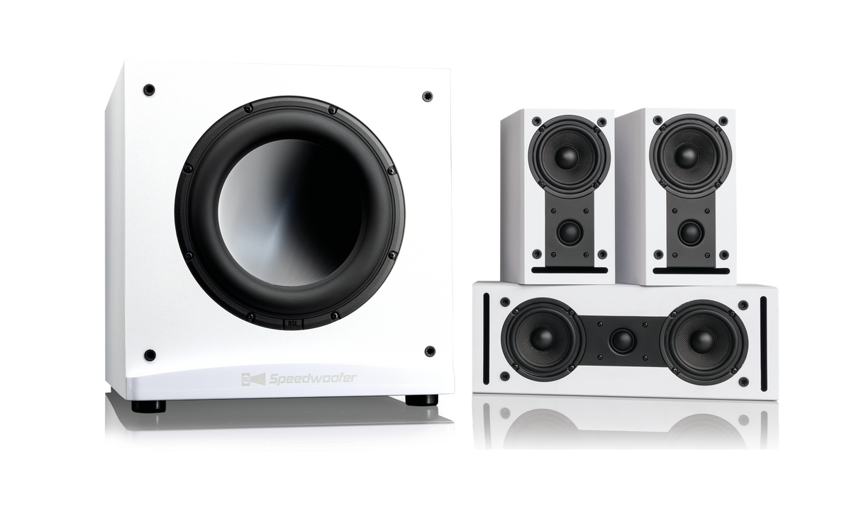 10S MKII CG3M 3.1 HOME THEATER SYSTEM - WHITE
