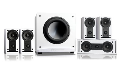10S MKII CG3M 5.1 HOME THEATER SYSTEM - WHITE