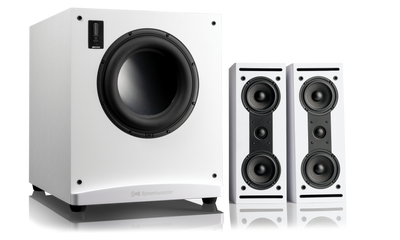 12S CG23M 2.1 STEREO SYSTEM - WHITE