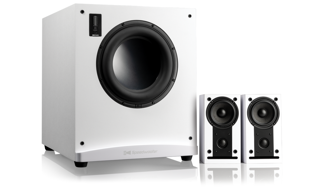 12S CG3M 2.1 STEREO SYSTEM - WHITE
