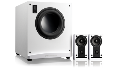 12S CG3M 2.1 STEREO SYSTEM - WHITE
