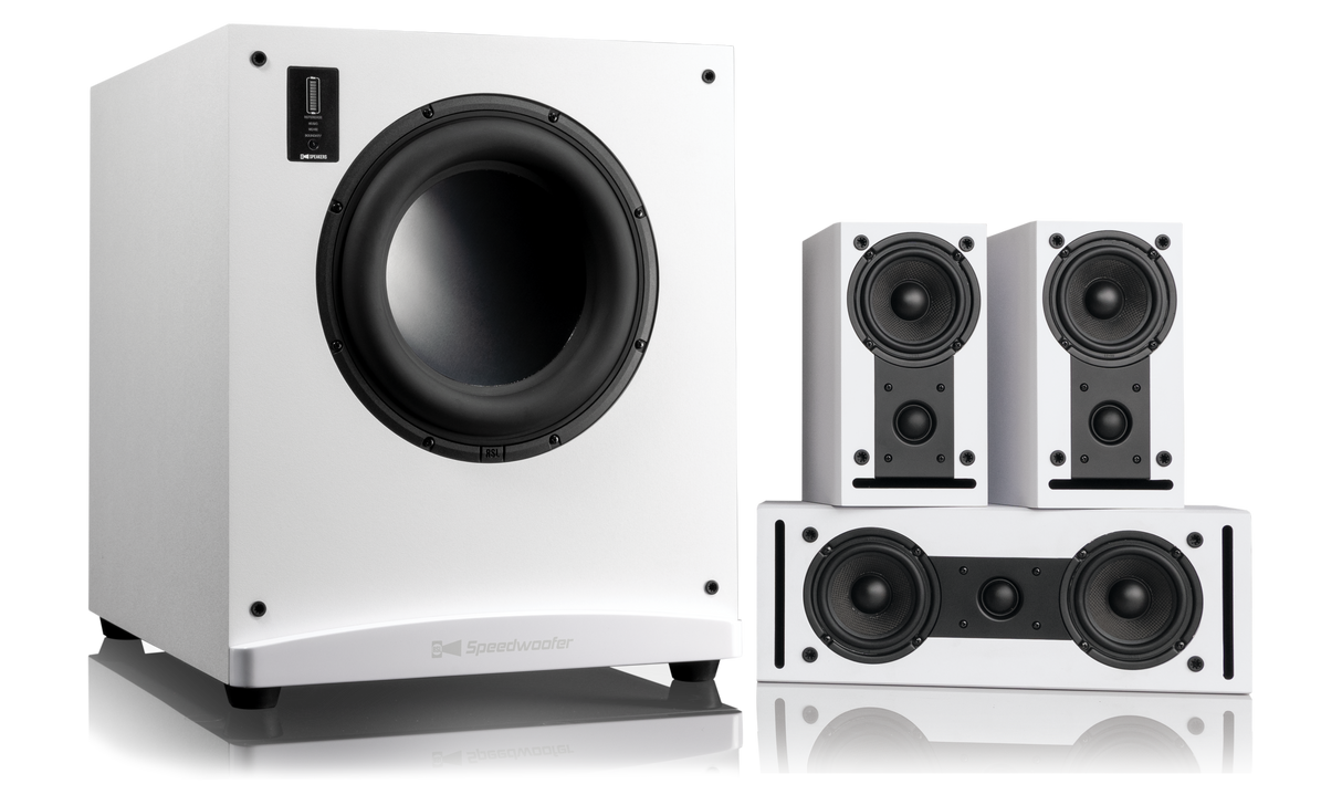 12S CG3M 3.1 HOME THEATER SYSTEM - WHITE