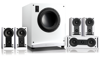 12S CG3M 5.1 HOME THEATER SYSTEM - WHITE