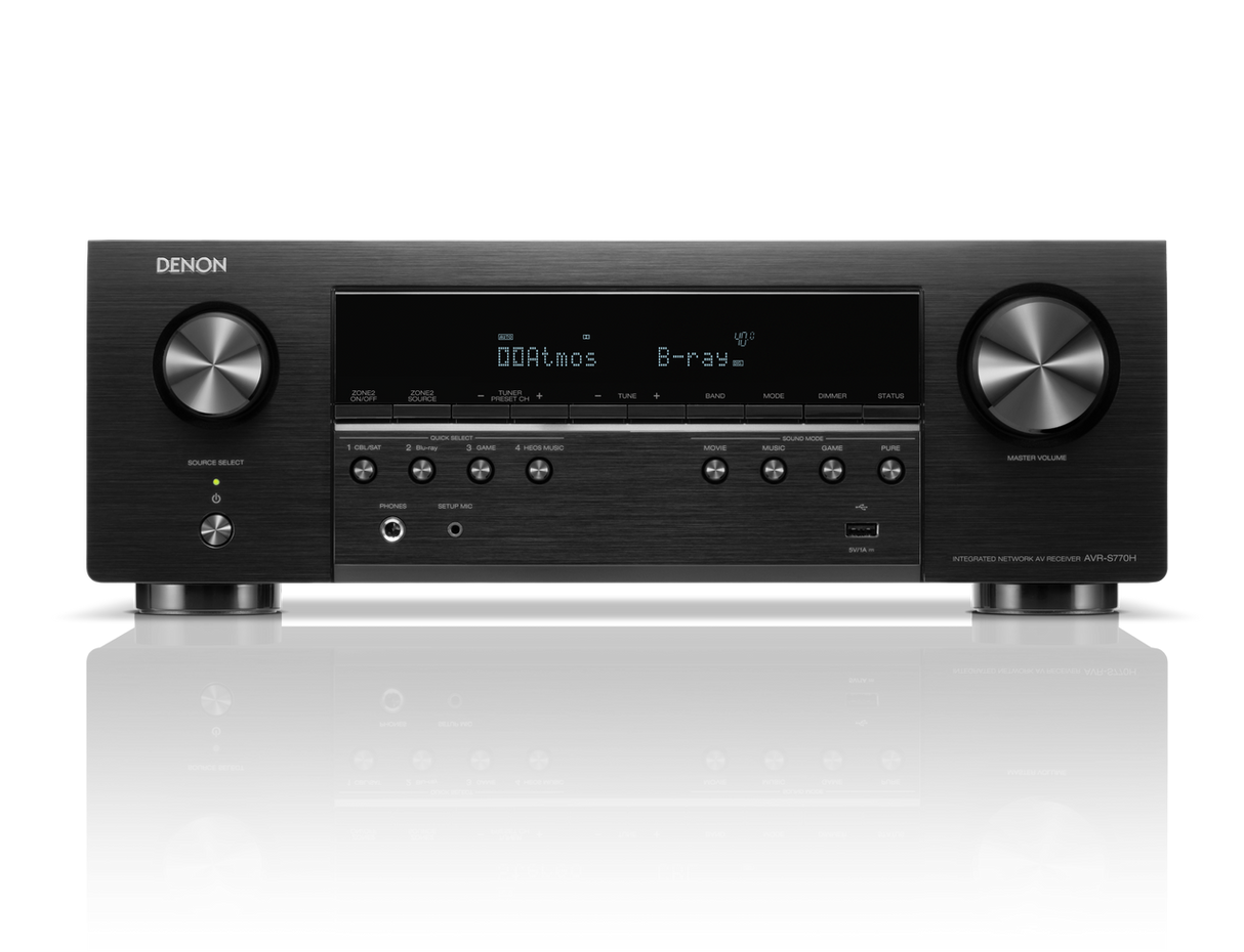 Denon AVR-S770H (7.2 Ch. 75W 8K)