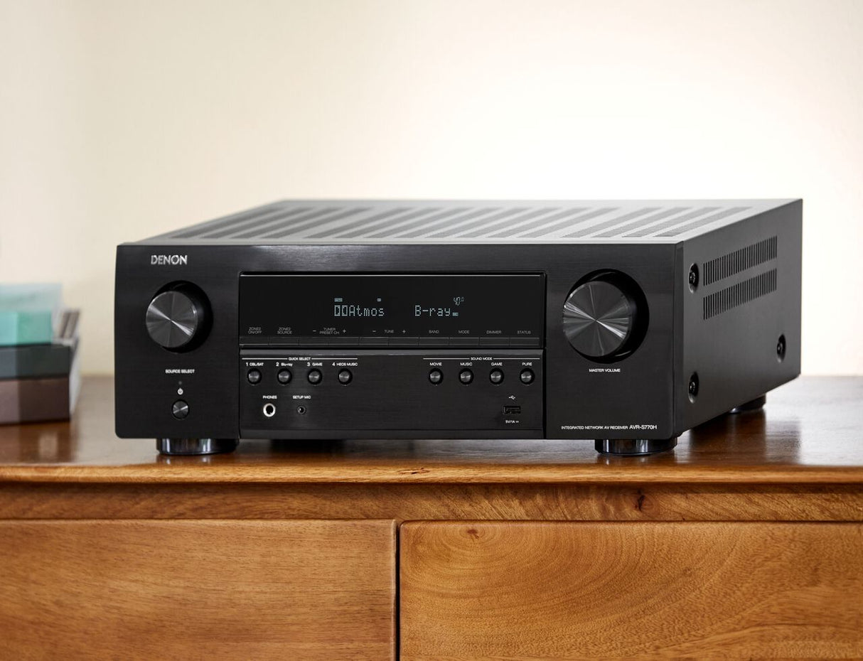 Denon AVR-S770H (7.2 Ch. 75W 8K)