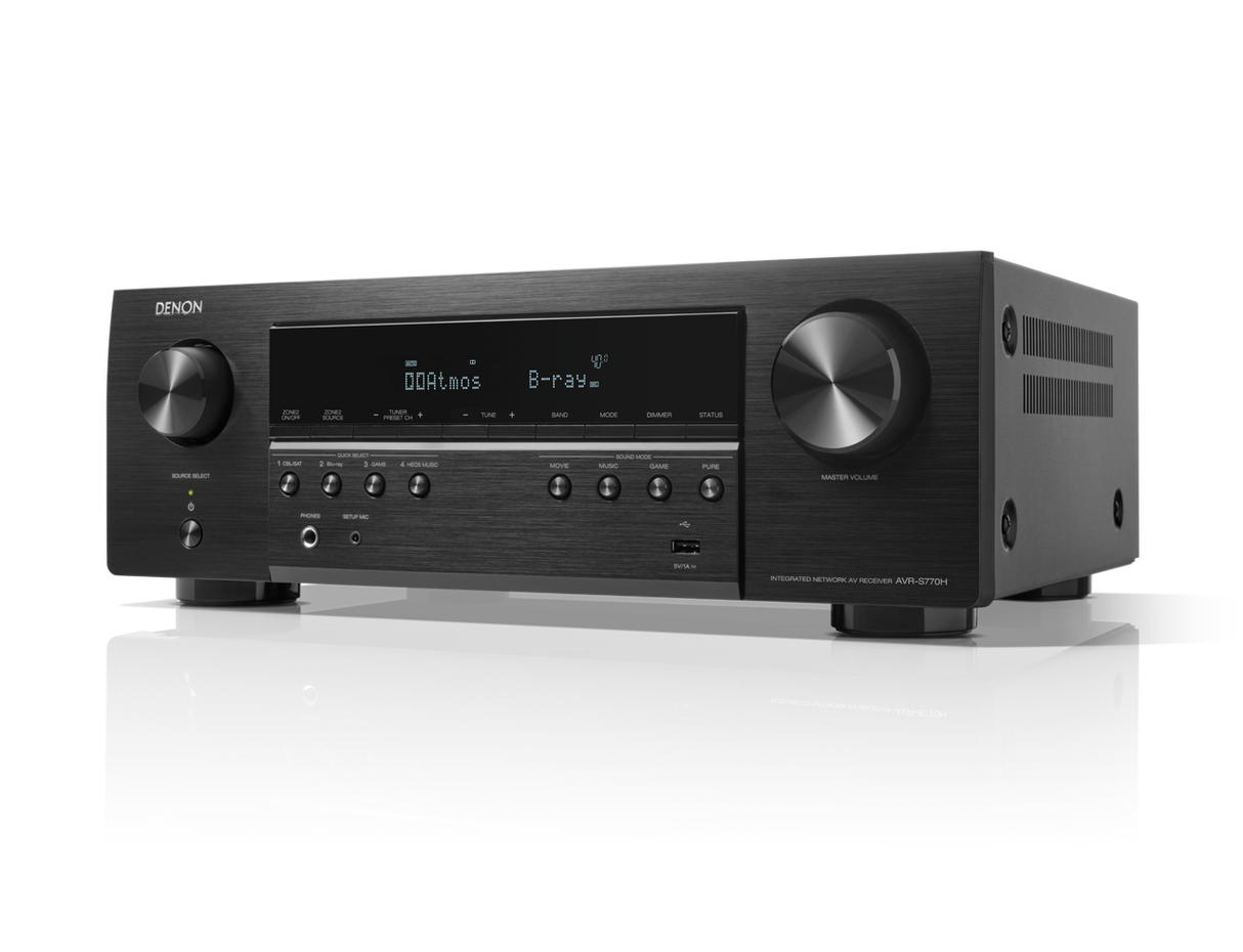 Denon AVR-S770H (7.2 Ch. 75W 8K)