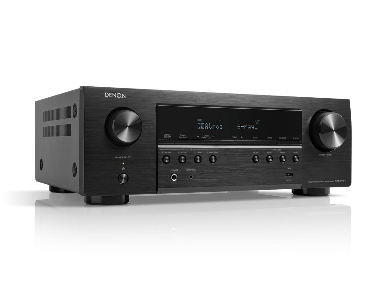 Denon AVR-S770H (7.2 Ch. 75W 8K)