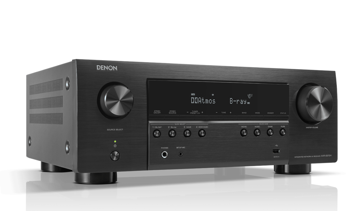 Denon AVR-S970H (7.2 Ch. 90W 8K)