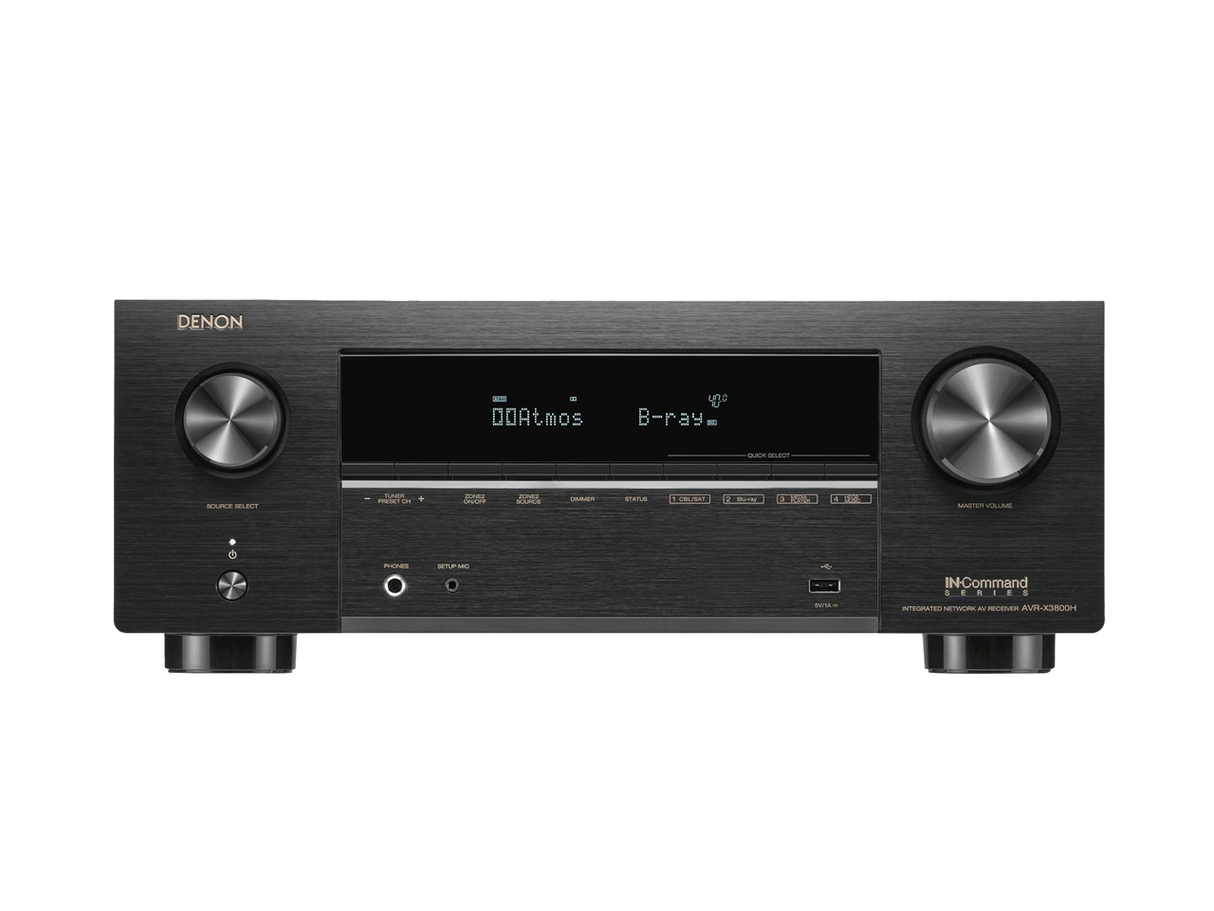 Denon AVR-X3800H (9.4 Ch. 105W 8K)