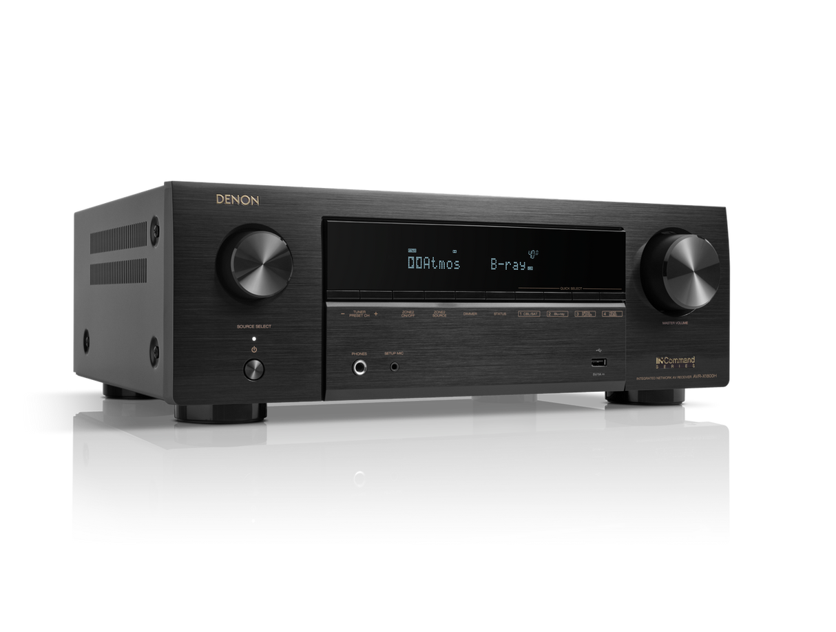 Denon AVR-X1800H (7.2 Ch. 80W 8K)