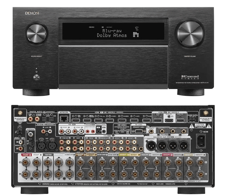 Denon AVR-A1H (15.4 Ch. 150W 8K)