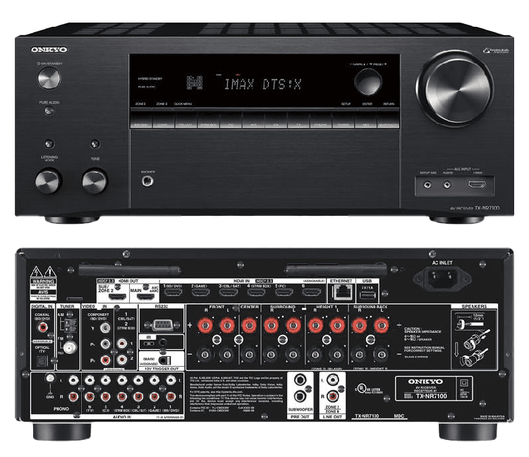 Onkyo TX-NR7100 (9.2Ch. 100W 8k THX)