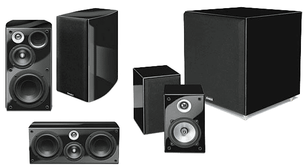 Pinnacle Black Diamond 650 Series II Speaker System